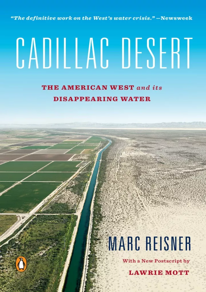 pdf read online cadillac desert the american west