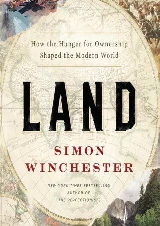 Download Book [PDF]  Land: How the Hunger for Ownership Shaped the Modern World