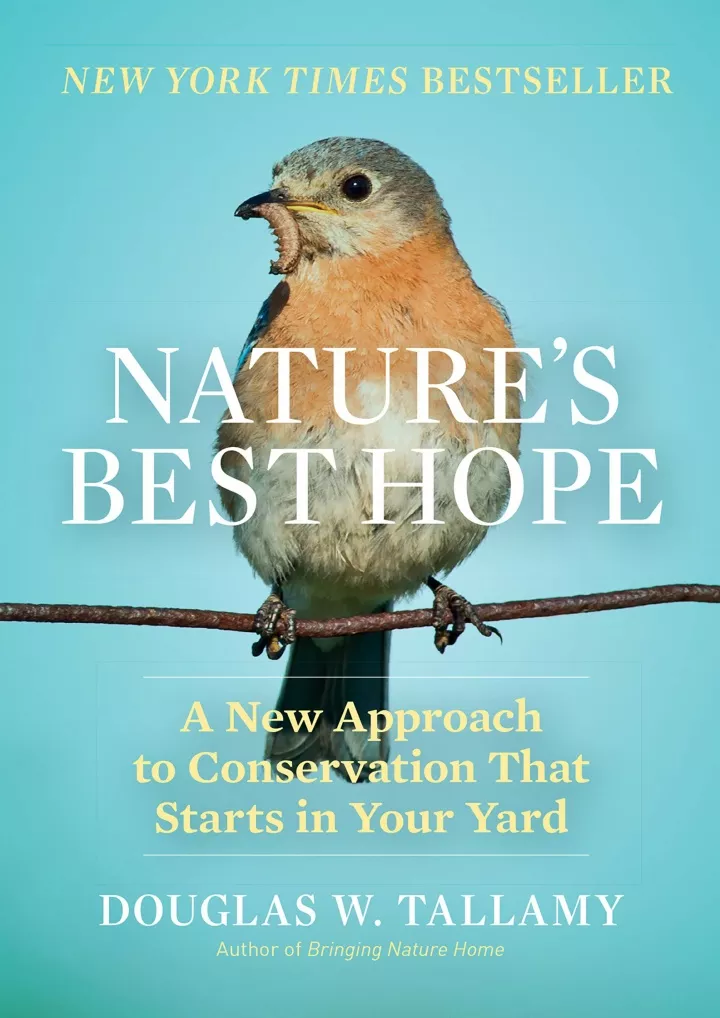 read pdf nature s best hope a new approach