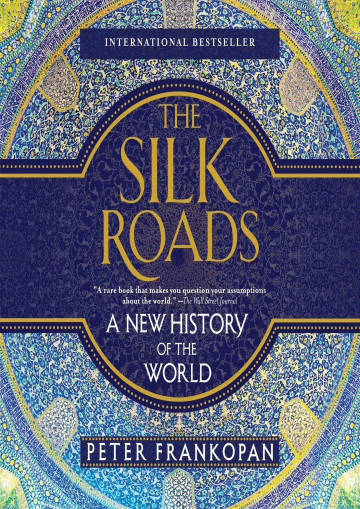 read download the silk roads a new history