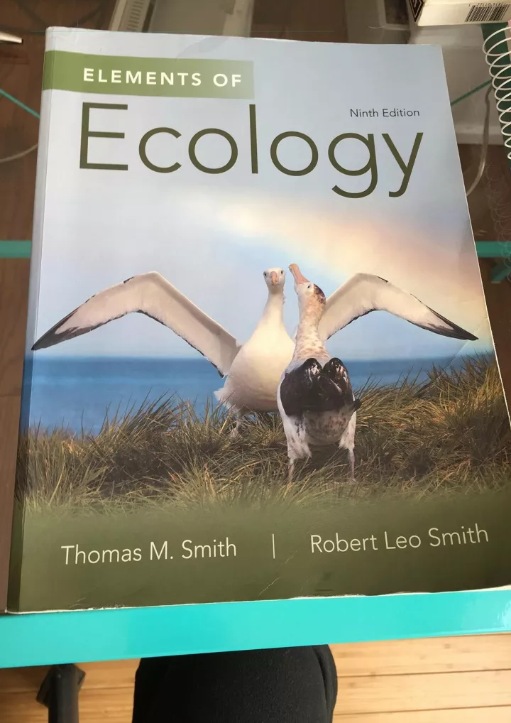 pdf elements of ecology download pdf read