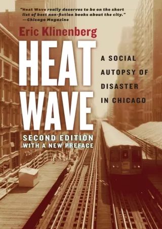 PDF_  Heat Wave: A Social Autopsy of Disaster in Chicago