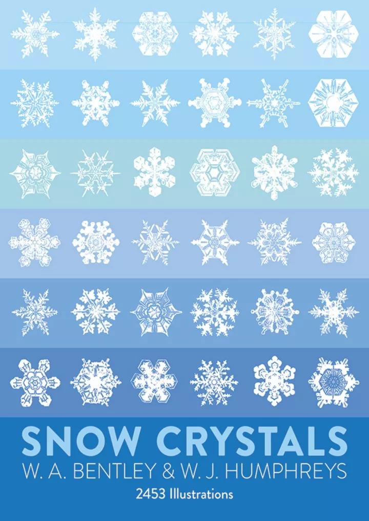 pdf snow crystals dover pictorial archive