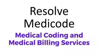 resolve medicode