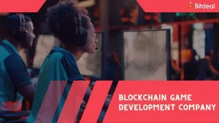 Blockchain Game Development Company - Bitdeal