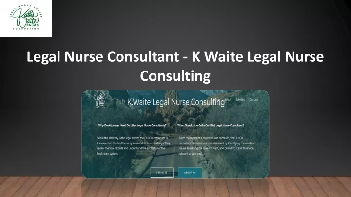 legal nurse consultant k waite legal nurse