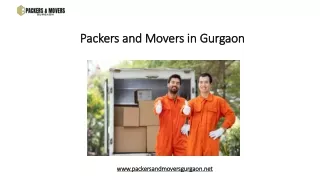 Packers and Movers in Gurgaon