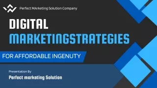Affordable Digital Marketing Strategies That Work