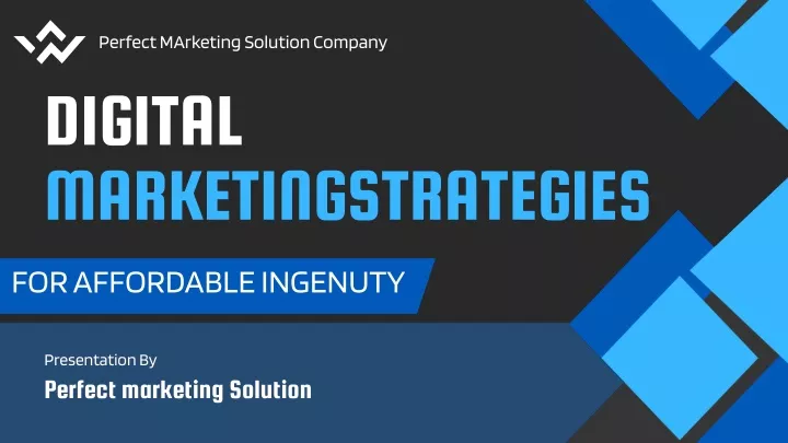 PPT - Affordable Digital Marketing Strategies That Work PowerPoint ...