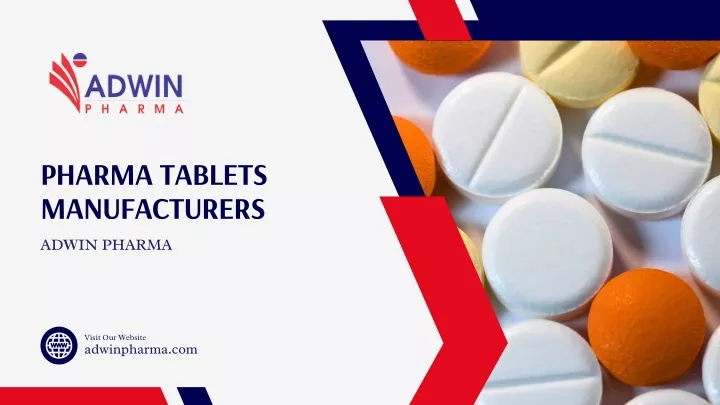 pharma tablets manufacturers