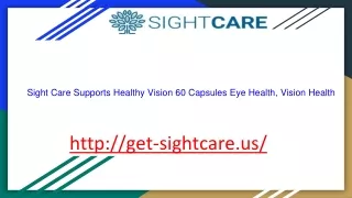 Sight Care Supports Healthy Vision 60 Capsules Eye Health, Vision Health