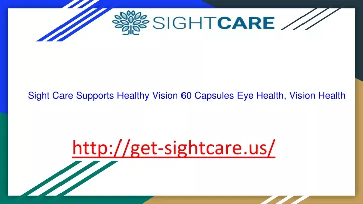 sight care supports healthy vision 60 capsules eye health vision health