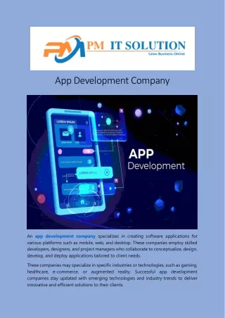 app development company