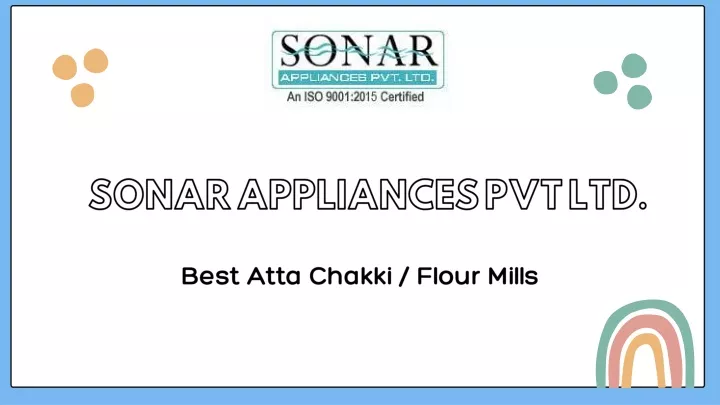 sonar appliances pvt ltd