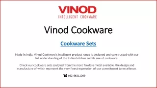 Cookware Set - Vinod Cookware
