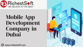 Dubai's Leading Development Company in  Mobile App