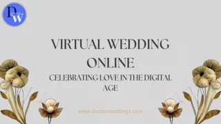 Virtual Wedding Online: Celebrating Love in the Digital Age