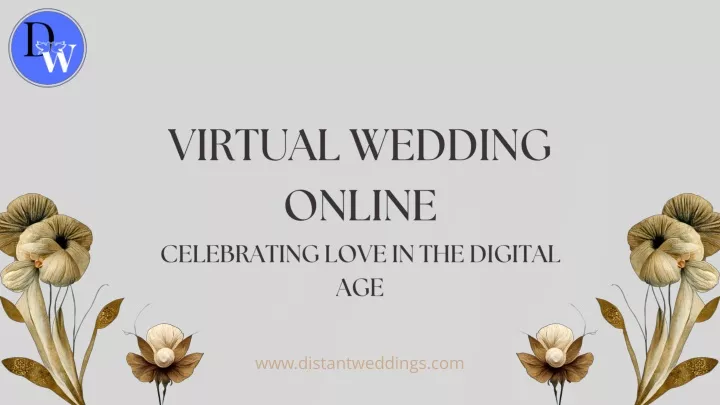 virtual wedding online