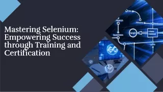 Selenium Training and Certification