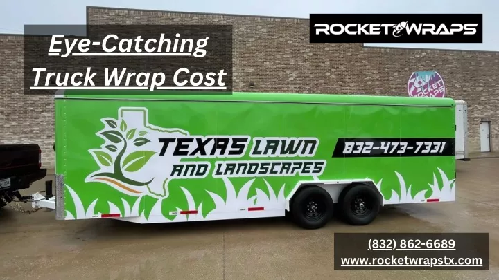 eye catching truck wrap cost
