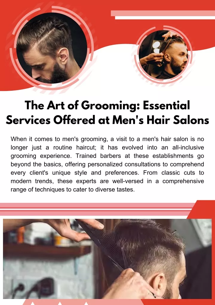 the art of grooming essential services offered