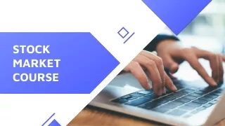 Stock market Course ppt