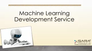 Elevate your growth with Machine learning Services
