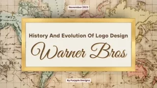 History And Evolution Of Logo Design: Warner Bros