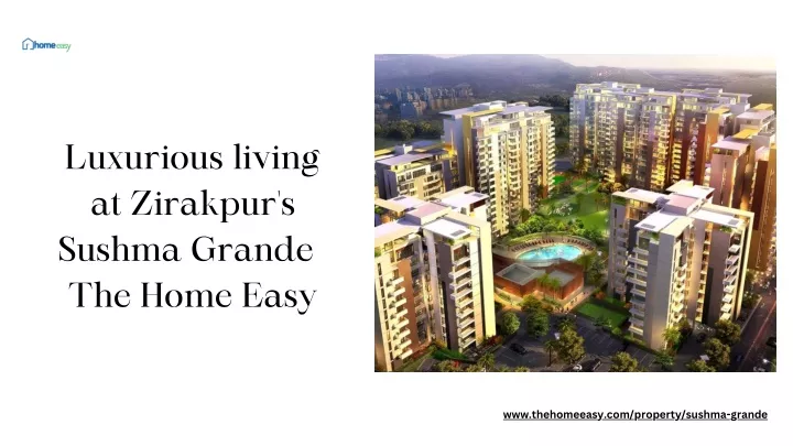 luxurious living at zirakpur s sushma grande