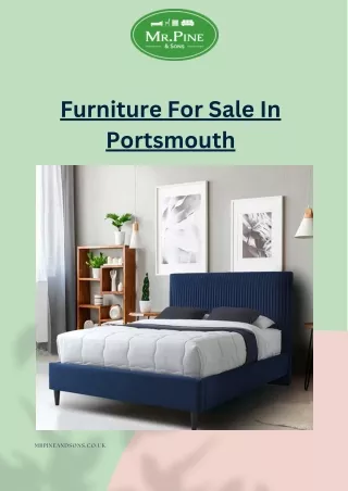 Furniture For Sale In Portsmouth