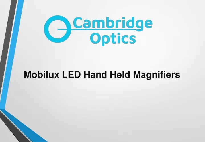 mobilux led hand held magnifiers