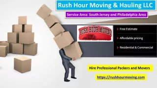 Experience Stress-Free Moves with the Top Packers and Movers in South Jersey