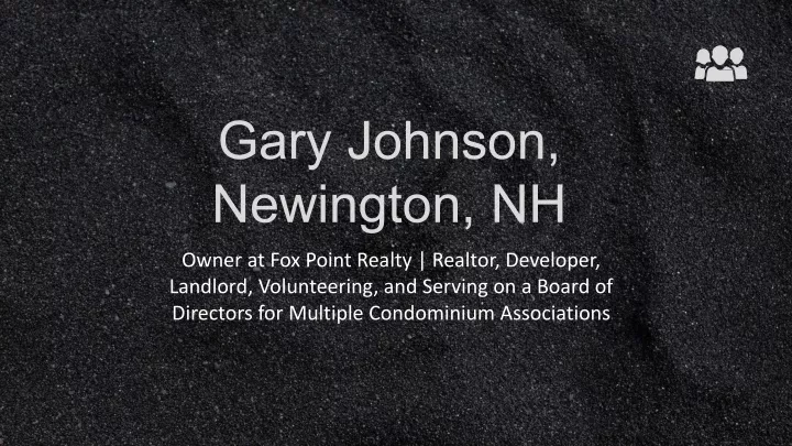 gary johnson newington nh