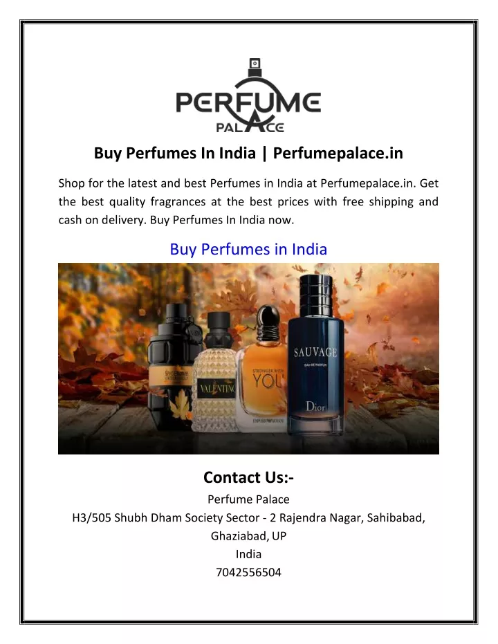 buy perfumes in india perfumepalace in