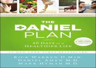 DOWNLOAD PDF The Daniel Plan: 40 Days to a Healthier Life