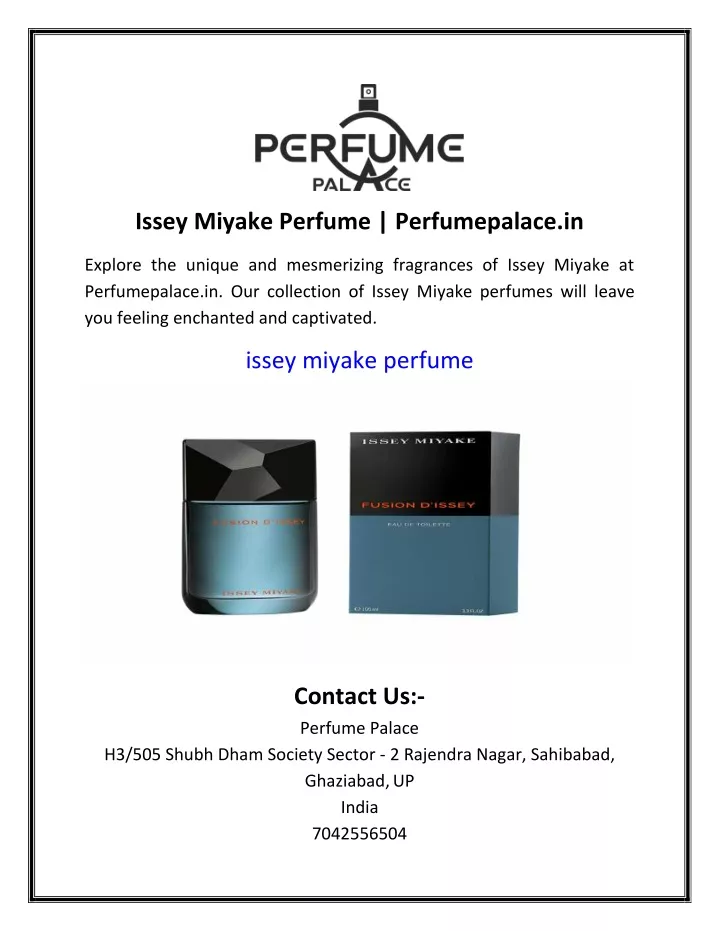 issey miyake perfume perfumepalace in