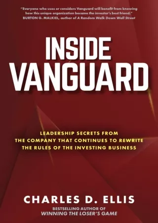 get [PDF] Download Inside Vanguard: Leadership Secrets From the Company That Continues to Rewrite