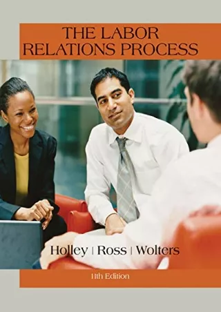 [PDF READ ONLINE] The Labor Relations Process