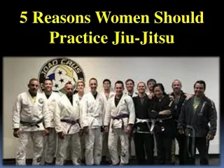 5 Reasons Women Should Practice Jiu-Jitsu