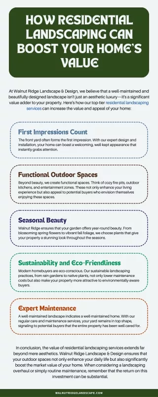 HOW RESIDENTIAL LANDSCAPING CAN BOOST YOUR HOME’S VALUE