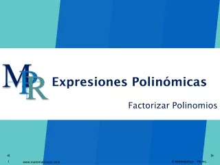 Polinomios Factorizacion