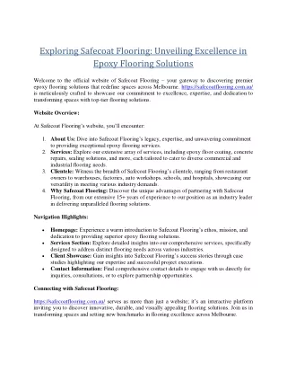 exploring safecoat flooring unveiling excellence