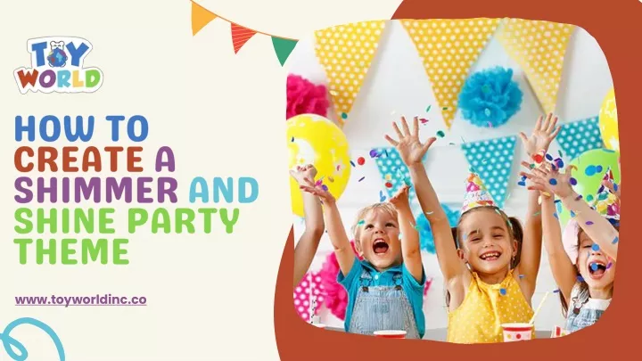 how to create a shimmer and shine party theme