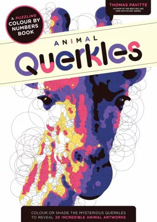 DOWNLOAD/PDF Animal Querkles: A puzzling colour-by-numbers book