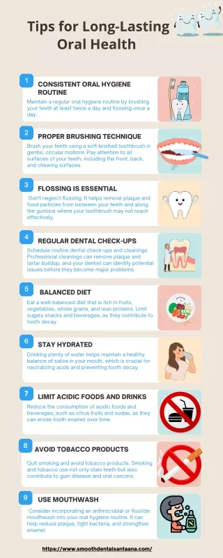 Tips for Long-Lasting Oral Health