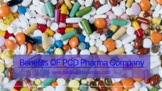 Benefits OF PCD Pharma Company