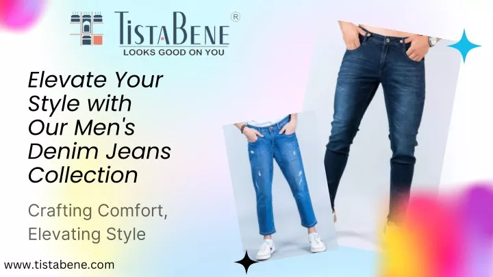 elevate your style with our men s denim jeans