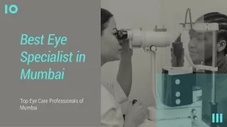 Best Eye Specialist in Mumbai
