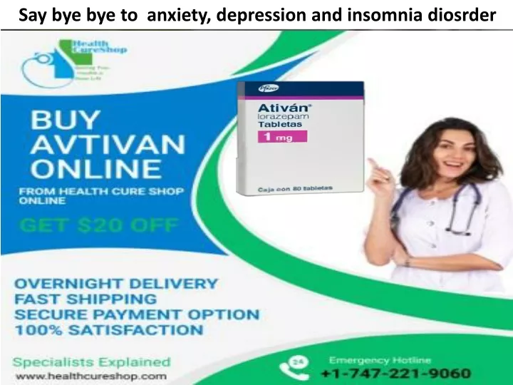 say bye bye to anxiety depression and insomnia