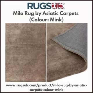 Milo Rug by Asiatic Carpets (Colour Mink)